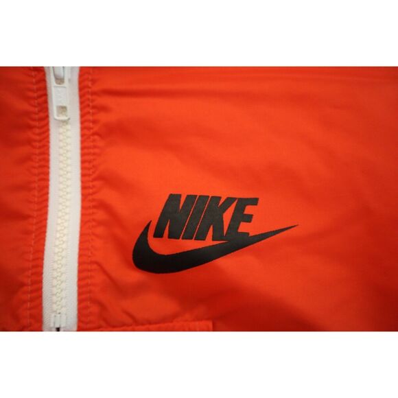Nike Men's Sz M Red/White Santa Monica College Windbreaker Jacket *Vintage 70s* - Picture 4 of 10